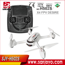 Hubsan X4 H502S RC Drone 5.8G FPV GPS Modo de altitud RC Quadcopter con cámara 720P Sígueme One Key Return Modo sin cabeza Drones